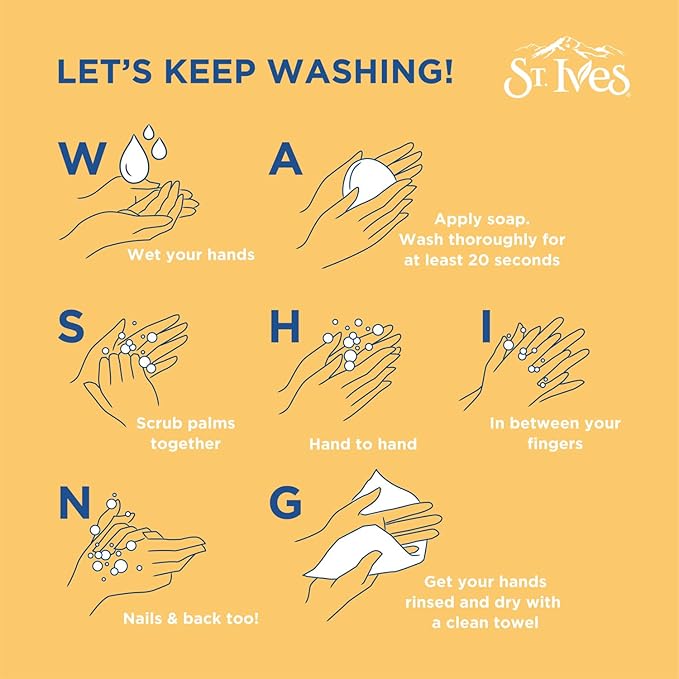 St. Ives Exfoliating Body Wash - Sea Salt &amp Pacific Kelp Scrub Natural Body Wash Body Soap or Hand Soap with Plant-Based Exfoliants for Glowing Skin 16 Oz Ea (Pack of 2)