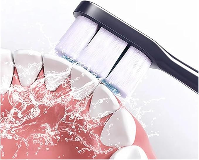 Compatible for Mijia Toothbrush Head T700 Sonic Electric Waterproof Soft Replacement Bristles Brush(6 pcs)