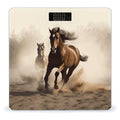 Animals Horse Running Scale for Body Weight Accurate Digital Bathroom Scale Toughened Glass High Precision Scales Smart Weight Scales with Large LCD Backlight Display Weighing Machine