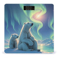 Polar Bears &amp Northern Lights Smart Scale for Body Weight Accurate Bathroom Scale with LED Display Digital Weight Scales Weighing Machine High Precision Scales for Bath Home