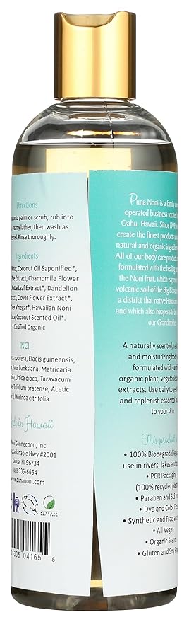 Puna Noni Coconut Cream Bodywash 12 Fz