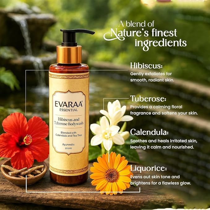 Hibiscus and Tuberose Bodywash