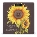 You are My Sunshine Sunflower Bathroom Scale Large LCD Backlight Display Digital Scale Rounded Corners Body Scales Automatic Power On/Off Bathroom Scales for Home Bedrooms