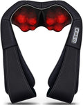 VIKTOR JURGEN Mothers Day Gifts for Mom Wife Women &amp Her Shiatsu Neck and Shoulder Massager with Heat Deep Tissue Kneading Sports Recovery Massagers for Back Relaxation Gifts for Husband Him
