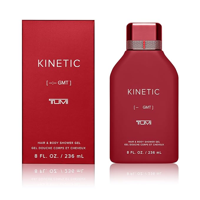 TUMI Kinetic [-:- GMT] 8 fl oz/ 236 mL Hair &amp Body Shower Gel