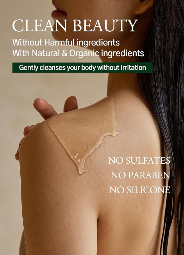 laferme Low pH balanced Gentle Korean Body Wash with Natural &amp Organic Ingredients Hypoallergenic for Sensitive Skin Moisturizing &amp Hydrating for Dry Skin For Women &amp Men 33 Fl Oz App