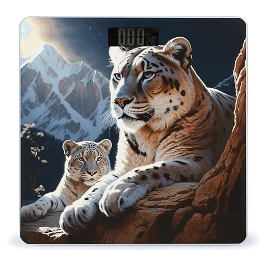 Mountain Lions Scale for Body Weight Digital Bathroom Scale Accurate Smart Weight Scales with Large Display Weighing Machine High Precision Scales