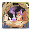 Squirrel Wearing A Wizard Hat Bathroom Scale for Body Weight LCD Display Digital Bathroom Scale Tempered Glass Bathroom Weight Scales Fashion Smart Scales for Home Bedroom 400 Lb