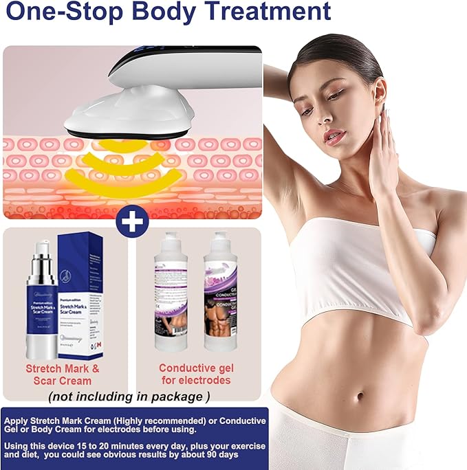 4 Heads Pro Max Version Cellulite MassagerCordless Body Shaping Machine for Arms Legs Back.