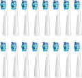 Replacement Electric Toothbrush Heads Compatible with Fairywill FW-507/508/551/515/917/959/2011/D1/D3/D7/D8(16whtie)