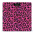 Men's Fashion Automatic Switch Digital Bathroom Weighing Scale Smart Scale Hot Pink Tie Dye Leopard Cheetah Print