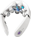 Neck Massager with Heat for Deep Tissue Pain Relief Promote Muscle Relaxation 3 Heat Settings 12 Modes 9 intensities Physical vibration Smart Voice with Remote Control Gifts for Men Women