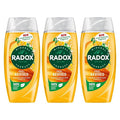 Radox Mineral Therapy Feel Revived Shower Gel with Mandarin &amp Apricot Scent - 225ml (Pack of 3)