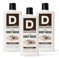 Duke Cannon Supply Co. Thick High-Viscosity Body Wash for Men Smells Like Old Glory - Plant-Based Thickeners Superior Lather Natural Exfoliate 17.5 oz. (3 Pack)
