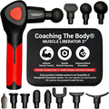 Muscle Liberator 3 – Quiet Portable Massage Gun with 4-Position Rotating Head 16 Selectable Speeds &amp CTB Silicone Trigger Point Head – Rechargeable 4-25 Hours Battery Life 2.5lb