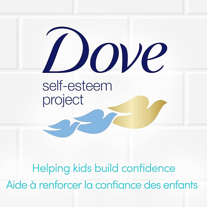 Dove Kids Care Foaming Body Wash For Kids Cotton Candy Hypoallergenic Skin Care 13.5 oz (Pack of 2)