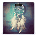 White Dream Catcher Feather_79253692 Bathroom ScaleHighly Accurate Digital Weighing Machine for People Bright LED Display Weight Scale for The Aldult Home Use