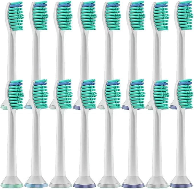 4/8/12/16pcs Replacement Toothbrush HeadsCompatible for PhilipsSonicare Toothbrushes(16pcs)