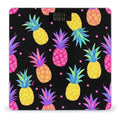 Women's Digital Bathroom Weighing Scale Automatic Switch Energy Saving Scale Smart Scale for Body Weight Colorful Watercolor Splash Ink Pineapple
