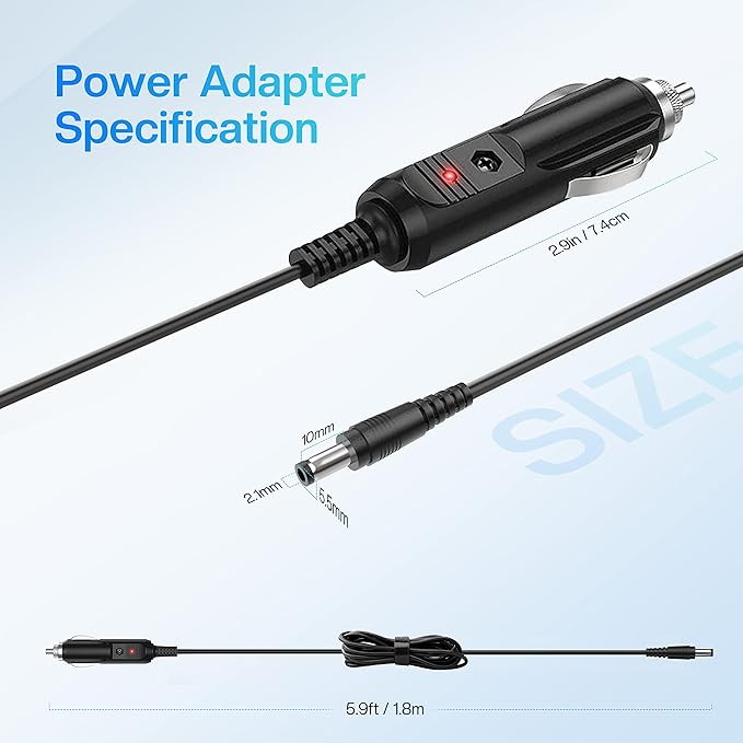 COMFIER Massager Chair &amp Car Adapter