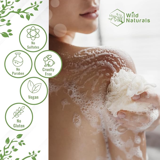 Manuka Honey Eczema and Psoriasis Body Wash – Organic Natural Body Wash with Aloe Vera Cehami and Manuka Honey – Plant-Based Sulfate-Free Cruelty-Free Skincare