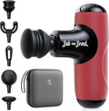 BOB AND BRAD Q2 Mini Massage Gun for Women - Portable Muscle Pain Relief Powerful Deep Tissue Percussion Massager Ultra Quiet Handheld Massager Designed for Travel - Red