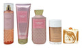 Bath &amp Body Works Champagne Toast Fine Fragrance Mist Daily Nourishing Body Lotion Shower Gel and Antiperspirant Deodorant with a Peach Gardenia Bar Soap
