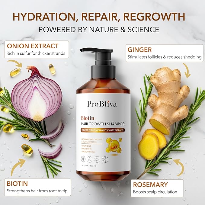 ProBliva Hair Shampoo and Body Wash Set