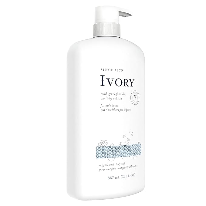 Ivory Body Wash Original Scent 30 oz Pack of 4