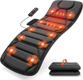 CooCoCo Full Body Massage Mat with Heat 10 Motors Vibrating Back Massager Heating Pad for Bed Sofa Heating Pad Massage for Dad Mom Men Women Husband Wife