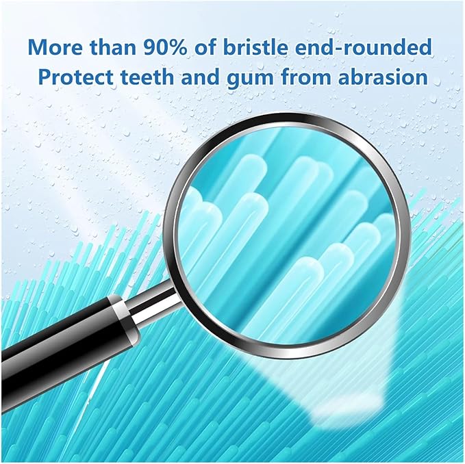 Sonic Replacement Toothbrush Heads Compatible for Waterpik Complete Care 9.0 (CC-01) 5. (WP-862) Electric10 Count(White)
