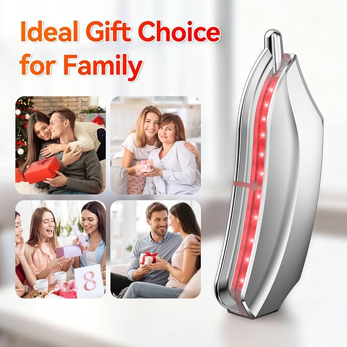 Muscle Scraper ToolElectric Fascial Knife for Deep Tissue Massage - 4 Modes 3 Heating 3 VibrationElectric Gua ShaMyofascial Release Tool for Whole Body