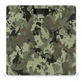 Smart Scale for Body Weight Digital Bathroom Weighing Scale Energy Saving Scale Cool Green Camo Army Camouflage