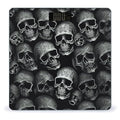 Black Skull Bathroom Scale for Body Weight LCD Display Digital Bathroom Scale Tempered Glass Bathroom Weight Scales Fashion Smart Scales for Home Bedroom 400 Lb