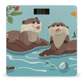 Otters Smart Scale for Body Weight Accurate Bathroom Scale with LED Display Digital Weight Scales Weighing Machine High Precision Scales for Bath Home
