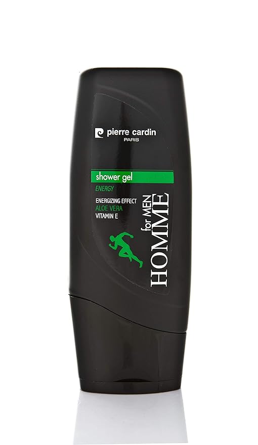 Natural Moisturizing Shower Gel Body Wash for Men (Energy Aloa Vera 10.15 oz / 300 ml)