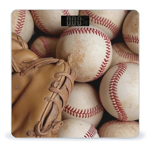 Women's Digital Bathroom Weighing Scale Automatic Switch Energy Saving Scale Smart Scale for Body Weight Baseballs