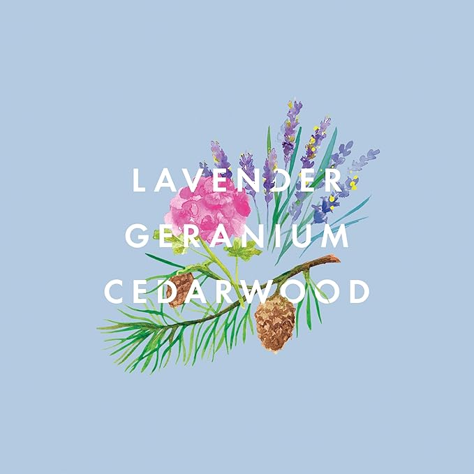 Neom- Real Luxury Cocooning Shower Cream | Lavendar Geranium &amp Cedarwood (500 ml 500 millilitre) (16.9 fl oz)