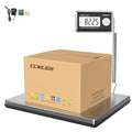 Shipping Scales 440lbs x 1.76oz Stainless Steel Large PlatformSmall BusinessSuperlight High Accurate Postal Scales for Shipping PackagesPost OfficesLuggage Scale Battery and Adapter