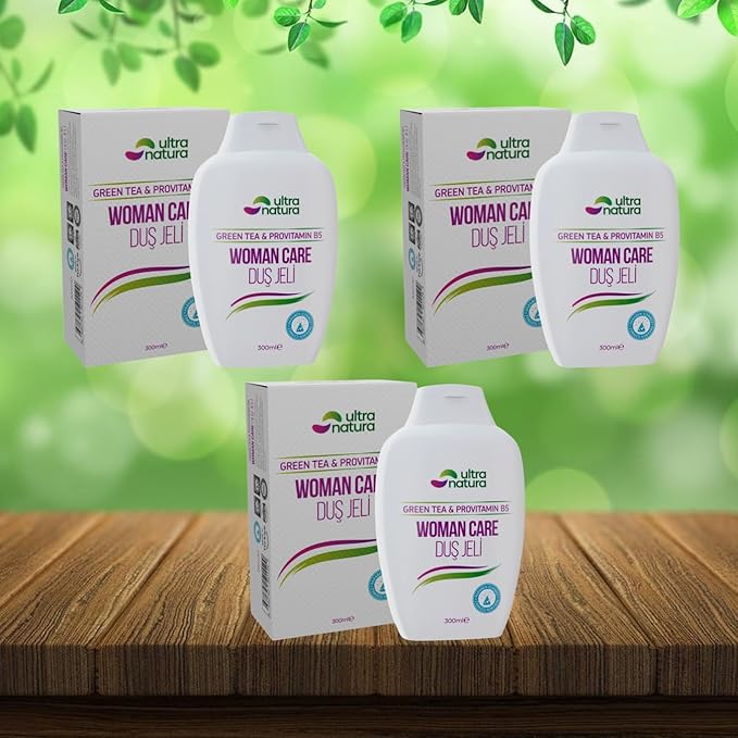 Women's Shower Gel- Green Tea &amp Provitamin B5 Moisturizing - 10.14 fl oz - PACK OF 3