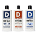 Duke Cannon Supply Co. THICK High-Viscosity Body Wash for Men THICK IN A BOX Variety 3 Pack - Premium Ingredients Plant-Based Thickeners Superior Lather Natural Exfoliate 17.5 Fl Oz (3 Pack)