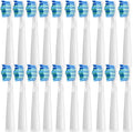 5/10/20Pcs Electric Toothbrush Replacement Heads Compatible for SEAGO SG910/507/958/515/949/575/551(White-20pcs)