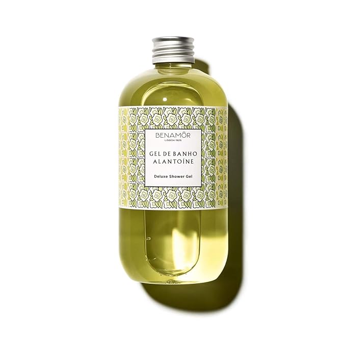 Benamôr Alantoíne Deluxe Shower Gel | Lemon Scented Shower Gel | Energizing Lemon Verbena Body Wash for Women