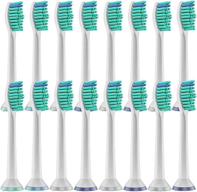 4/8/12/16/36Replacement Toothbrush Heads Compatible for PhilipsElectric Brush Head 1100 2100 4100 4300 5100 5300 6100 6500 etc(25Pcs)