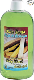 2 PCS HOLY Wood- Bubble Bath - PALO Santo BANO DE BURBUJAS 16 OZ - Spiritual Magick