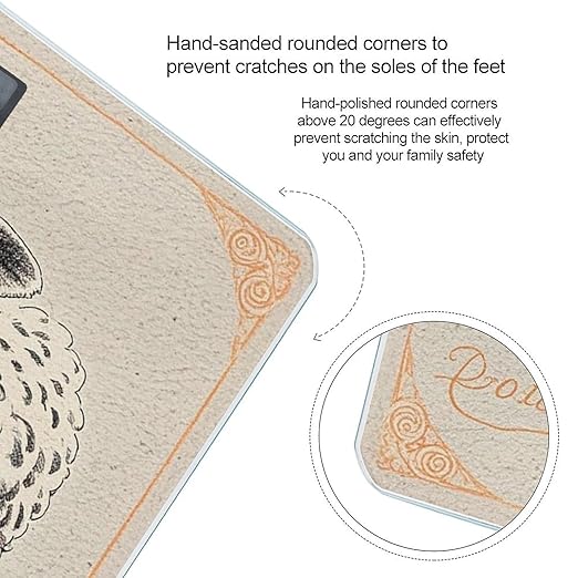 Hand Drawn Sheep Scale for Body Weight Smart Scales Digital Bathroom Scale High Precision Weighing Scales with Large Display Weighing Machine for People