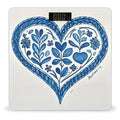 Hand Drawn Heart Scale for Body Weight Digital Bathroom Scale Accurate Smart Weight Scales with Large Display Weighing Machine High Precision Scales