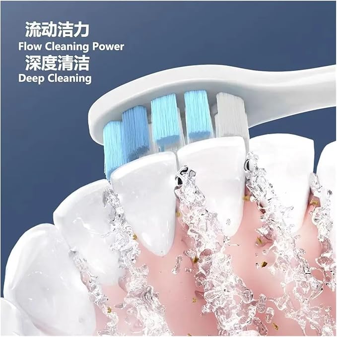 5/10pcs Replacement Toothbrush HeadsCompatible for RealMe M2 / M1 Rtx2102 RMH2012 Head(10PCS)