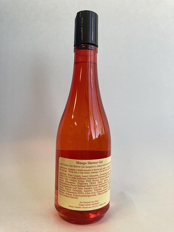 Keyano Aromatics Mango Shower Gel 12 Oz.