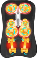 Back and Neck Massager for Pain Relief Deep Tissue Up and Down Rolling Back Massager with Heat 3D Kneading Massage for Office Home Car for Women Men Mom Dad